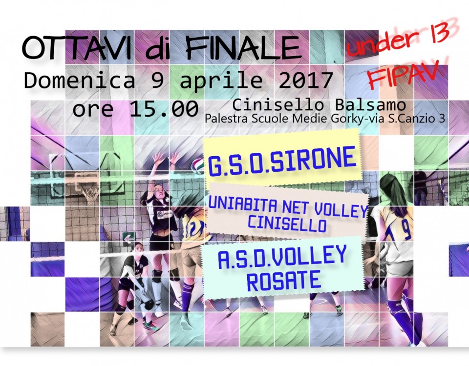 OTTAVI FINALE U13 09.04.17