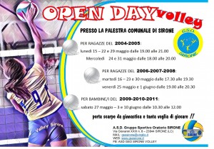 OPEN DAY VOLANTINO