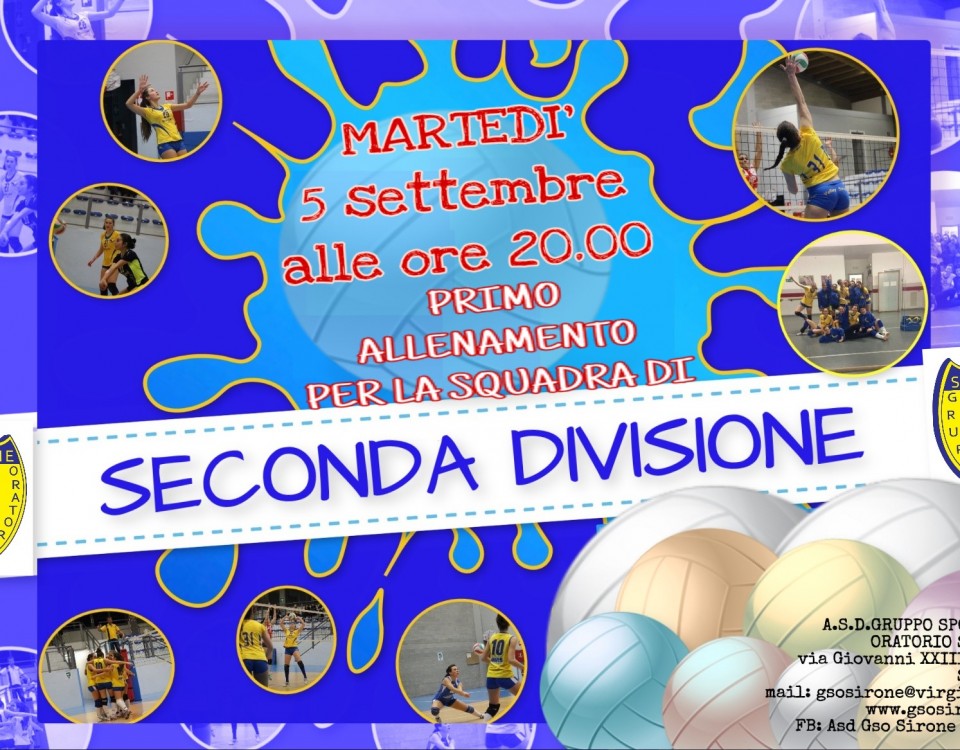 2 div. allenamento