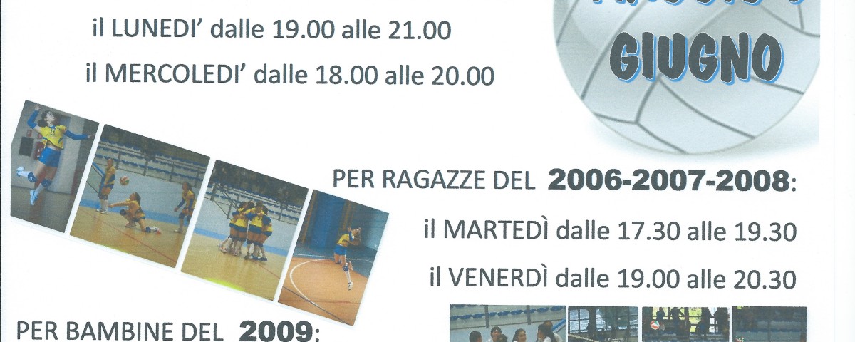 open day maggio giugno