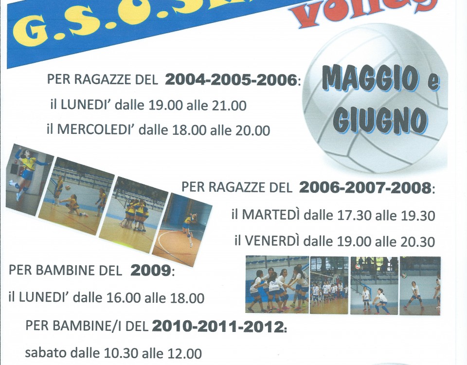 open day maggio giugno