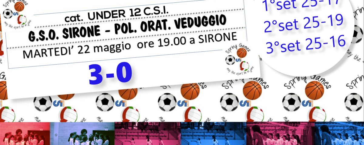 u12 veduggio ris