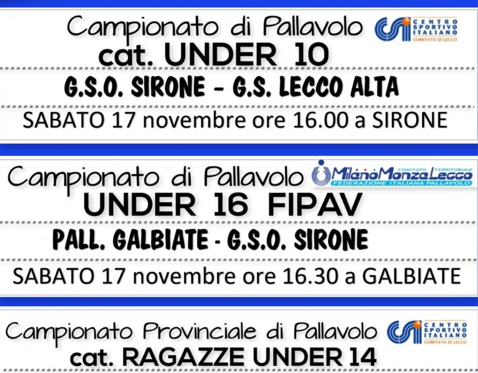 partite 16.11